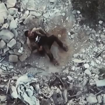 Tragic Footage: Israeli Drone Strikes Wounded Man Calling for Help in Gaza City