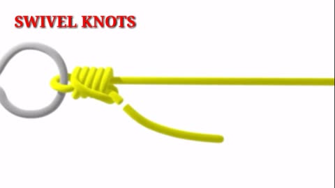 Fishing knots for swivel