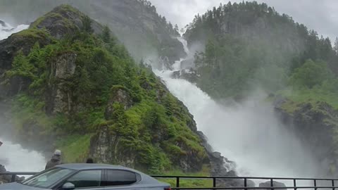 Waterfall in Odda