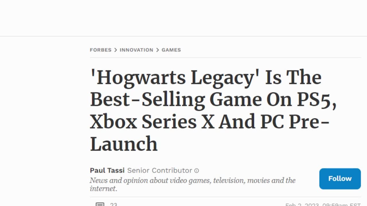 Woke Meltdown over hogwarts legacy