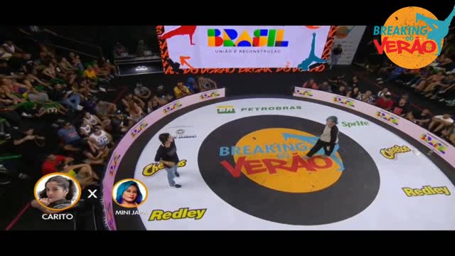 BGIRL CARITO VS BGIRL MINI JAPA | OITAVAS DE FINAL | BGIRL BATTLE | BREAKING DO VERAO 2023