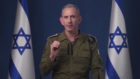 IDF Spokesperson Daniel Hagari issues an urgent message to Lebanese civilians