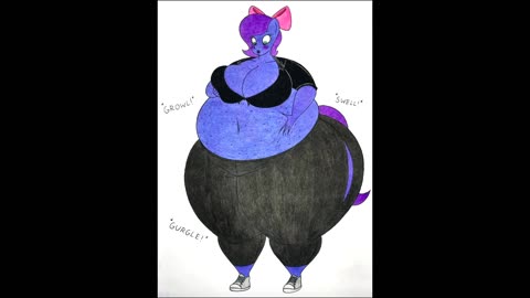 Sugar Sweet Blueberry Inflation by ThaliaGlacySwells