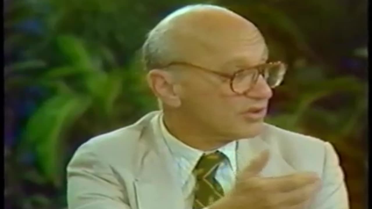 Milton Friedman on Donahue 1979, Seg 5 of 5