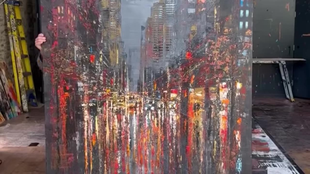 British artist Paul Kenton is best known for his vibrant cityscapes