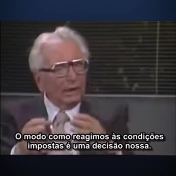 Viktor Frankl speaks on Personal Freedom. I love this man.