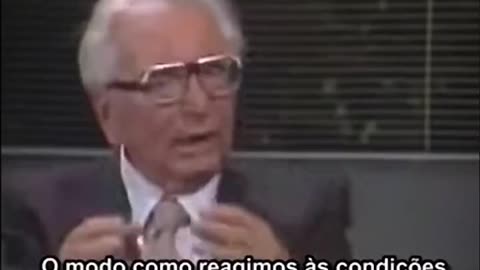 Viktor Frankl speaks on Personal Freedom. I love this man.