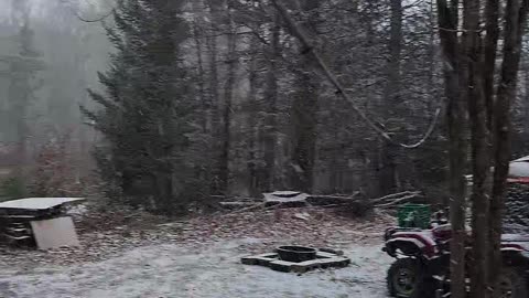 Exciting First Snow Day At Camp - December 1st, 2024 | Part 1