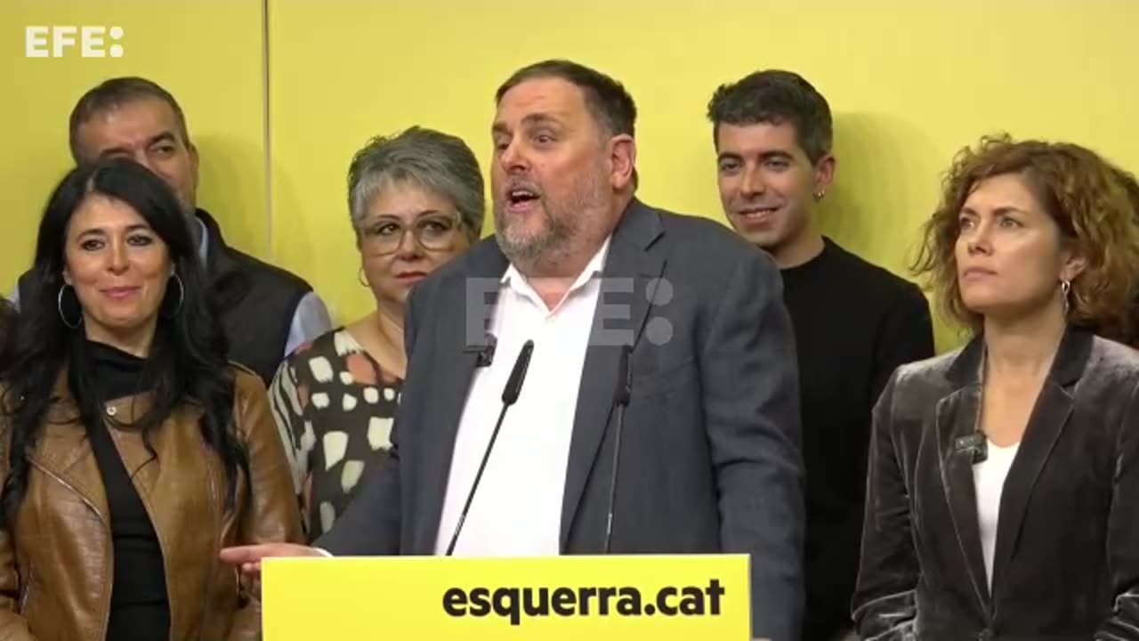 Junqueras confía en lograr la presidencia de ERC tras recibir un "apoyo mayoritario"