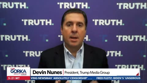 Devin Nunes: Radical Democrats have fully taking over the department of justice.