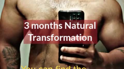 3 month amazing body transformation