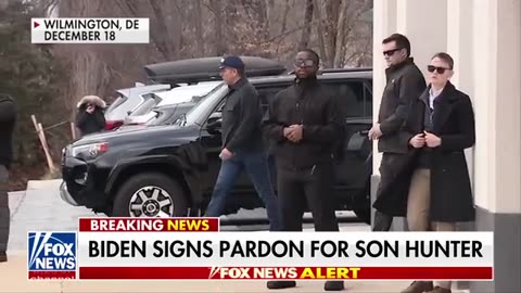 BIDEN PARDON'S HUNTER This is a ‘total disrespect for the rule of law’ Legal expert