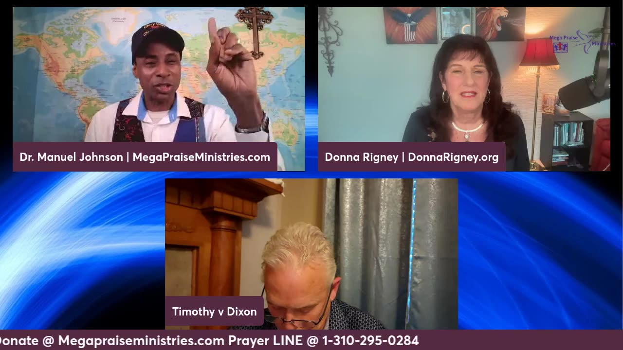 Timothy Dixon, Donna Rigney & Manuel Johnson