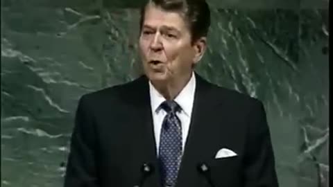 Ronald Reagan Spoke Of Alien Contact