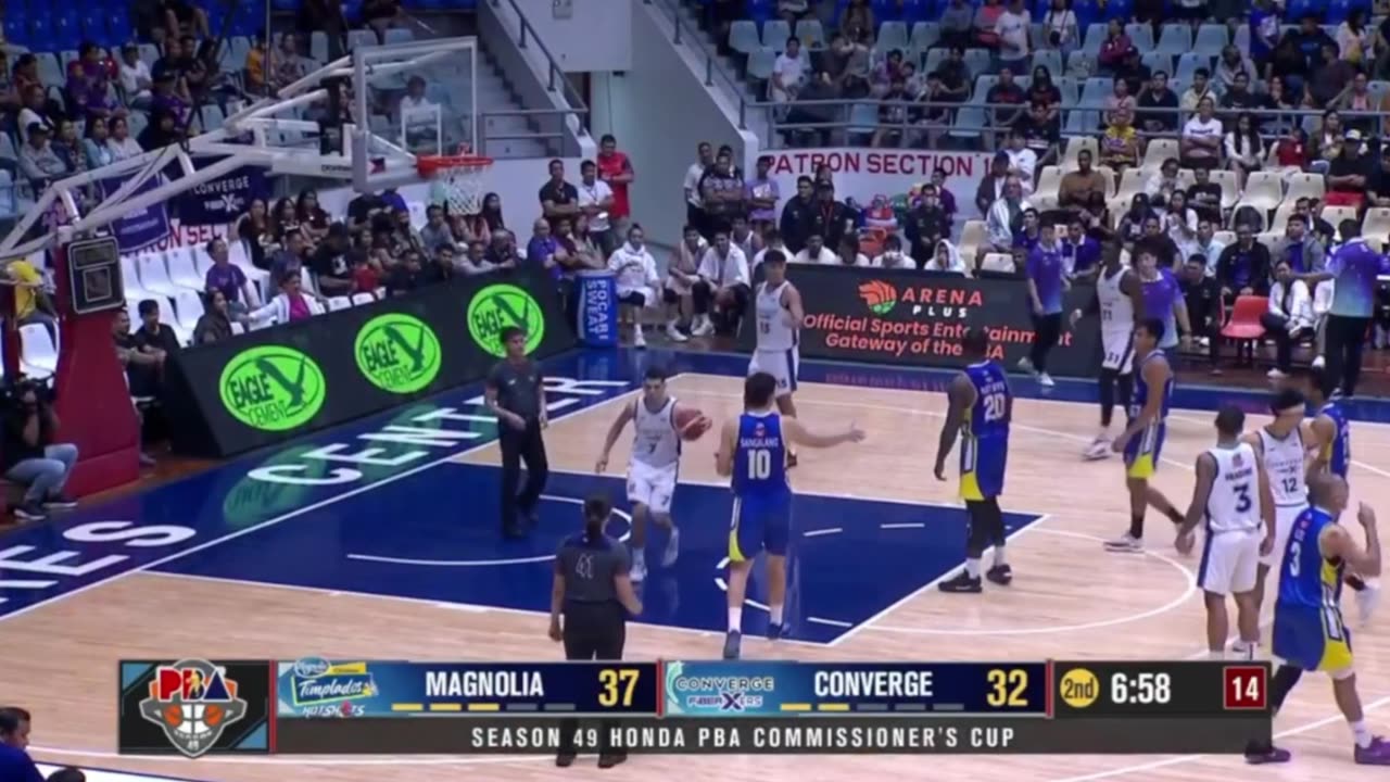 Magnolia Hotshots vs Converge FiberXers - 2nd Quarter | PBA Commissioner's Cup