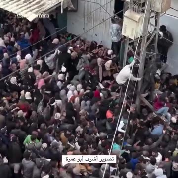 All these people are WAITING FOR BREAD This is STARVATION