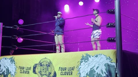 Smart Mark Sterling Getting Heat & Then Body-slammed by Max Caster - Chris Jericho Cruise 2023