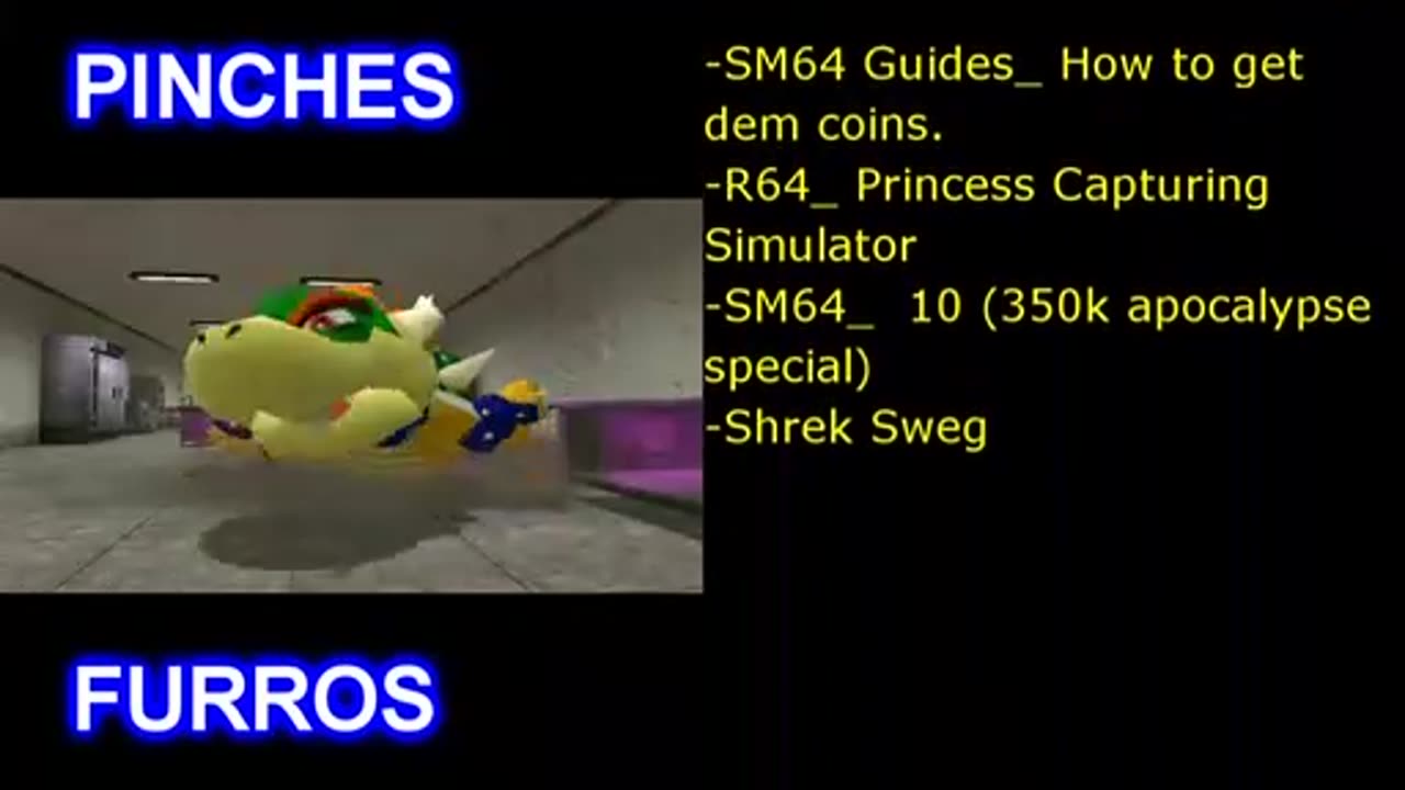 Top 10 Estrellas Mas Difíciles en Super Mario 64 (Super Wario Man) - Loquendo