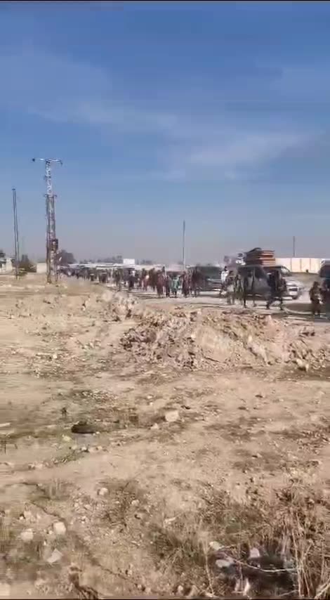 Kurds Fleeing Aleppo