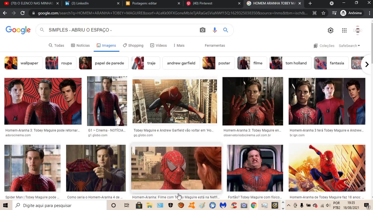 3 FILMES DO HOMEM ARANHA