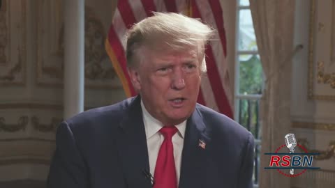RSBN EXCLUSIVE🎤 INTERVIEW WITH 😘PRESIDENT TRUMP