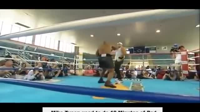 Mike Tyson Training