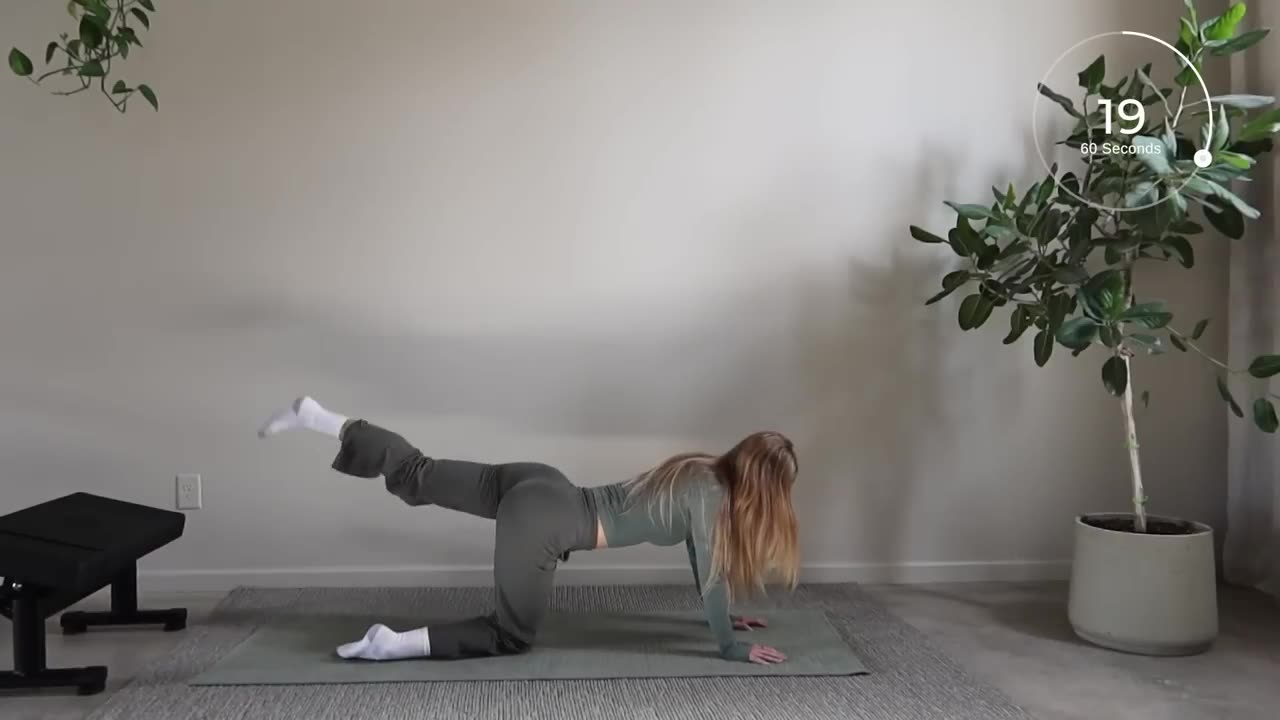 BOOTY AND LEGS WORKOUT _ at home, needs a chair or couch #gym #workout #fitness