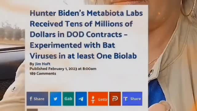 Hunter Biden biolab experimented on bats