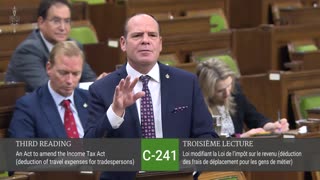Chris Lewis MP - 3rd Reading - Private Members Bill C-241 - Canada Skilled Trade Workers