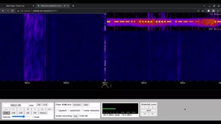 M01 Morse Code Numbers 28/01/2023 1500 UTC 5810kHz
