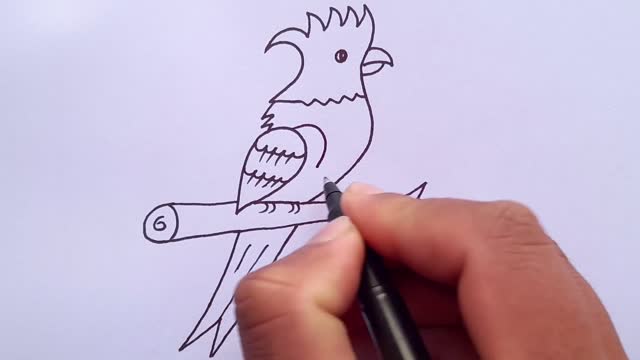 Bird Drawing Easy From 22 NumbersDrawing