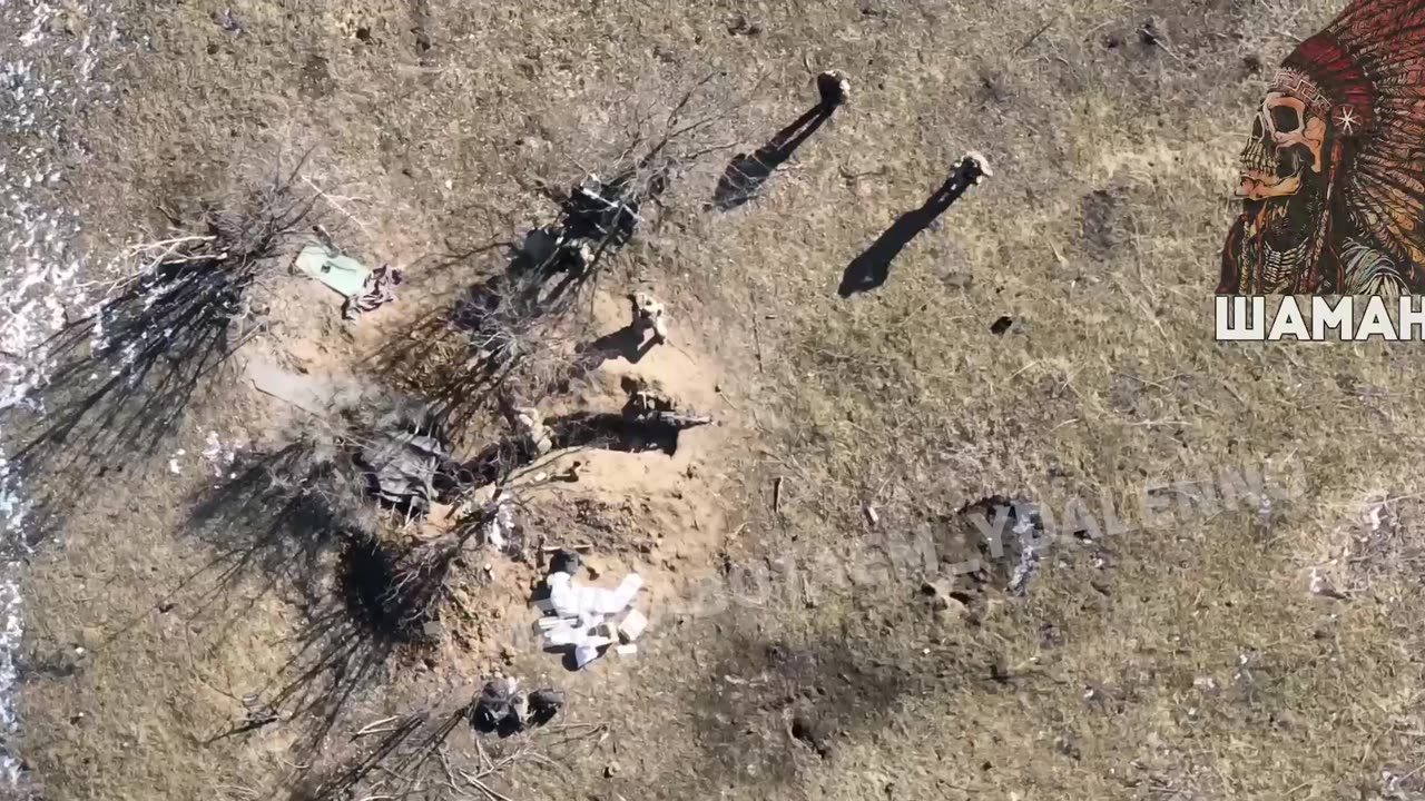 Russian shock drone is annoying and harassing the Ukrainian military!