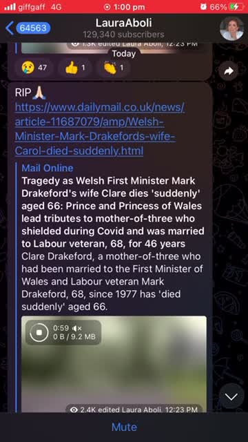 Children dying of heart attacks : Laura Aboli Telegram 29/01/2023