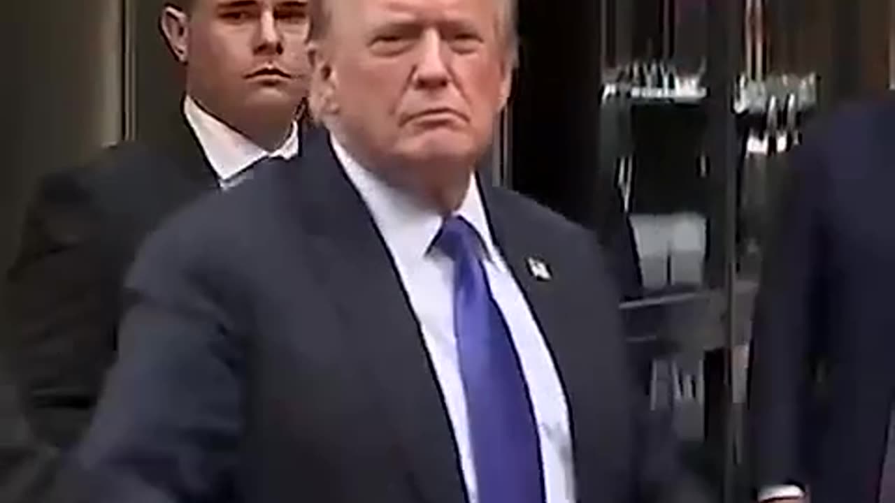 Donald Trump returns to Trump Tower in NYC after being found guilty on 34 felony counts