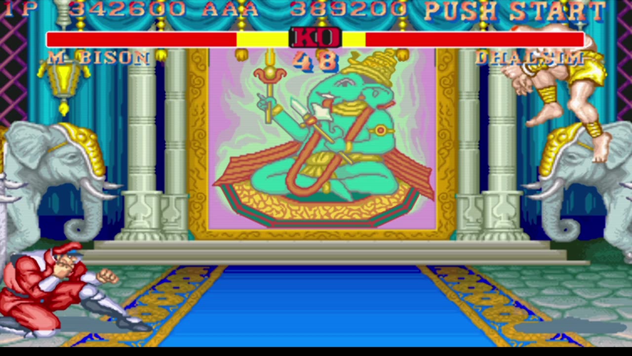 M. Bison vs Dhalsim