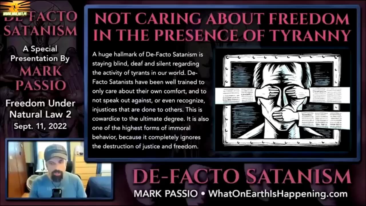 DE FACTO SATANIZM - MARK PASSIO. CZĘŚĆ 02