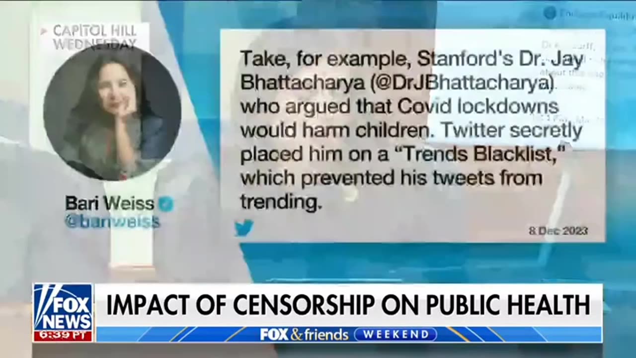 Dr. Jay Bhattacharya: Twitter's censorship of pandemic management opinions was a shocking breach.