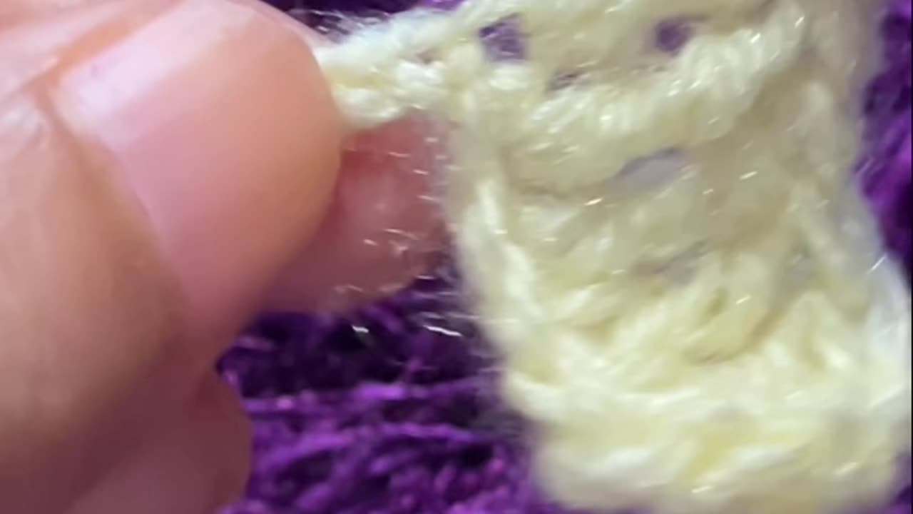 Quick Look on crochet triple stitch for beginners #crochet #craft #art