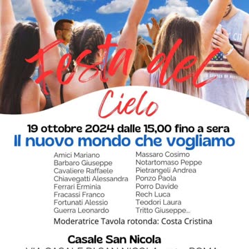 Festa del Cielo, gadget