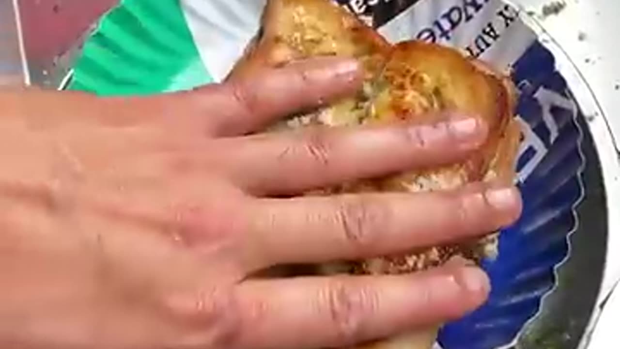 Special cheesey bread omelette Indian recipe indian street food
