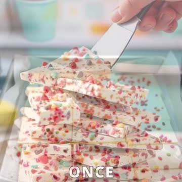 Frozen Yogurt Bark: A Cool Snack!