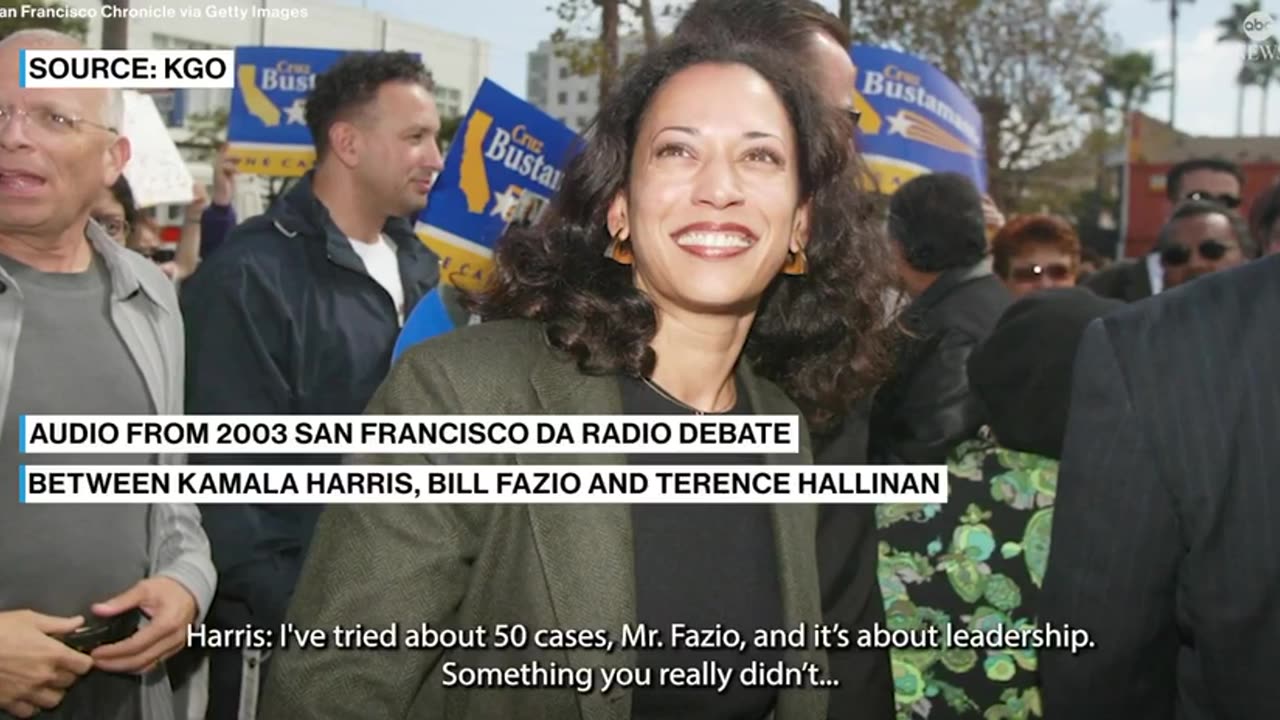 HOT AUDIO: Kamala Harris confronted in 2003 for claiming she’d tried ‘hundreds’ of cases