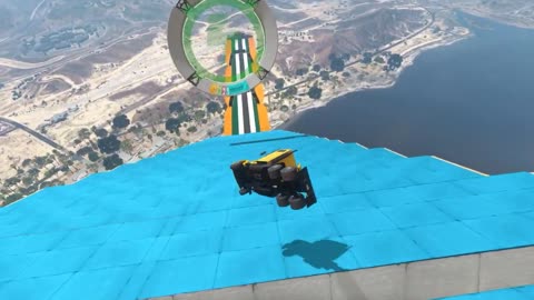 GTA 5 CRAZY MEGA RAMP