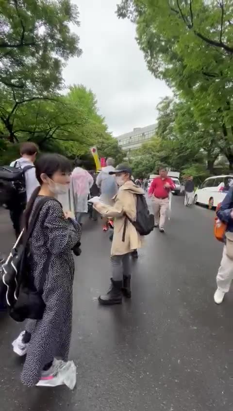 2024年5月31日我们每个战友都在奋斗，都在努力，都在为的世界的正义和救助世界人民，加油👏#日比谷デモパレード #EXITTHEWHO #银河系在行动 #531东京反疫苗游行 #NFSCJapanGalaxy