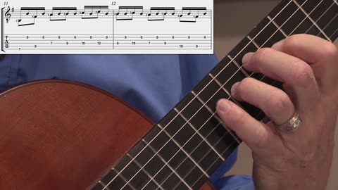 Technique Left-Hand, Part I. Video 8: m11-12 standard fingerings