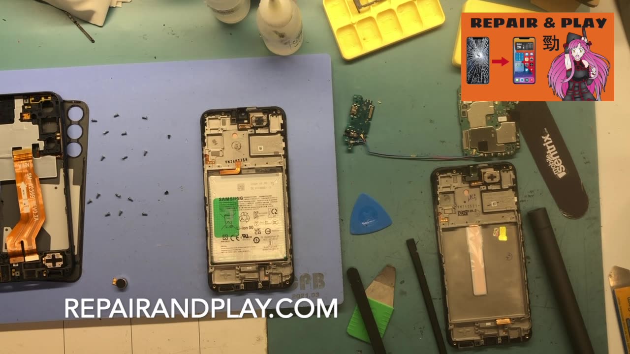 Samsung A52 Screen Repair - Relaxing Sounds