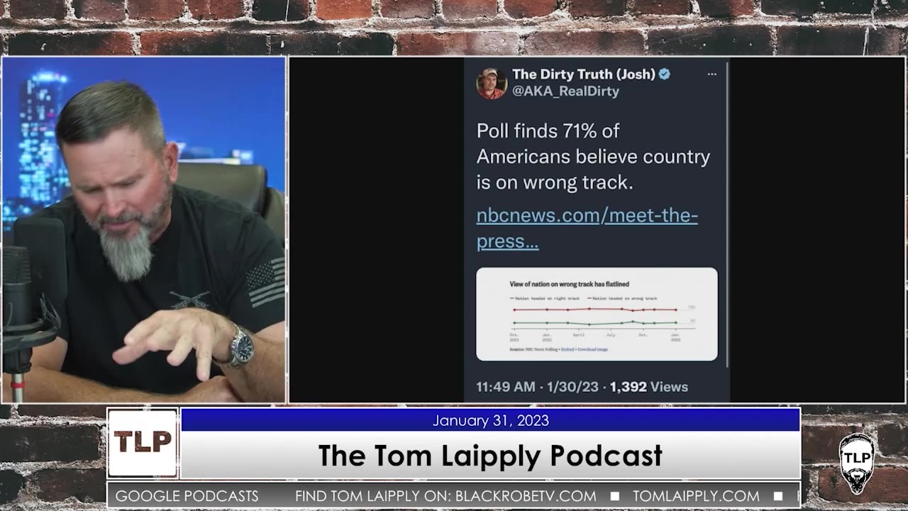 71% Believe America Is On The Wrong Track