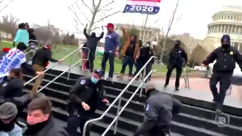 BREAKING: Fed Provocateur Ray Epps Led First Break-In of US Capitol Barriers