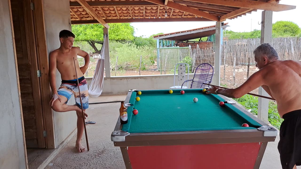 Sinuca no sítio parte 6