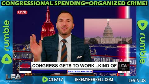 LFA TV CLIP: SWAMP SPENDING IS THE SAME AS ORGANIZED CRIME!